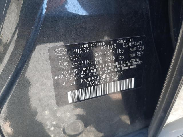 KMHL64JA4PA281164 Hyundai SONATA SEL