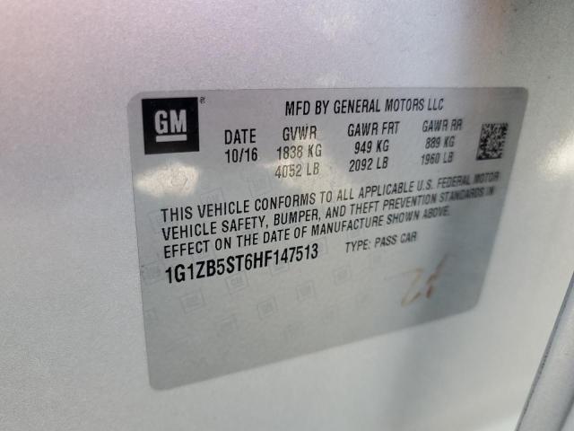 1G1ZB5ST6HF147513 Chevrolet MALIBU LS