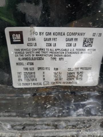 KL4MMDSL0LB103054 Buick Encore Gx Select