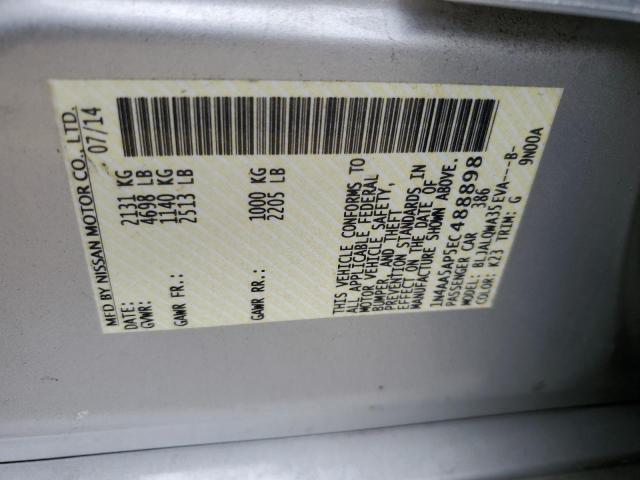 1N4AA5AP5EC488898 Nissan MAXIMA S