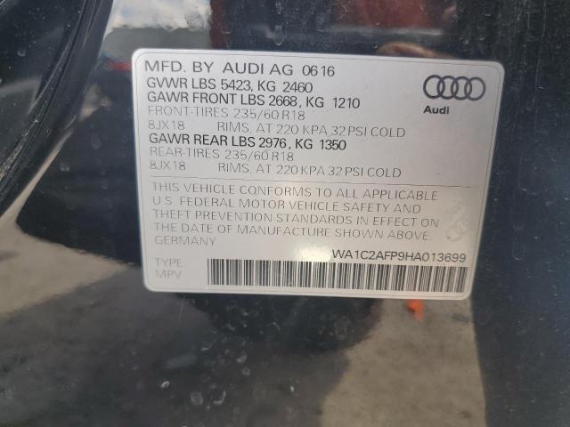 WA1C2AFP9HA013699 Audi Q5 PREMIUM