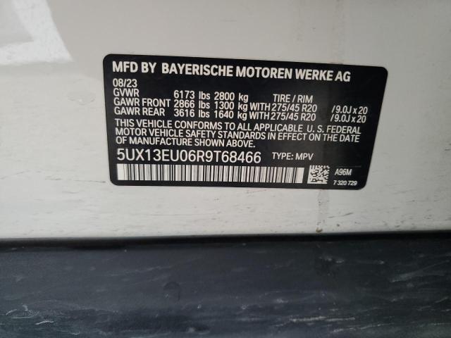 5UX13EU06R9T68466 BMW X5 Sdrive 40i