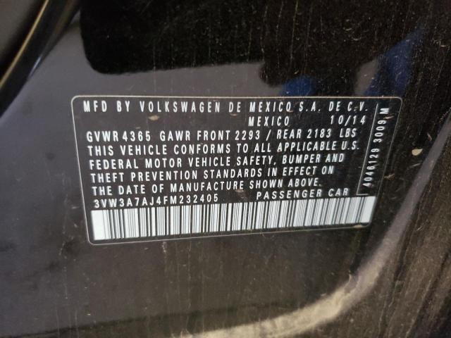 3VW3A7AJ4FM232405 Volkswagen JETTA TDI