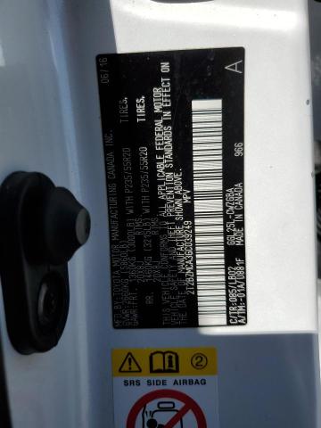 2T2BZMCA3GC039249 Lexus Rx 350 Base