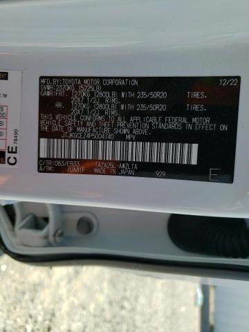JTJKGCEZ4P5004740 Lexus NX 350