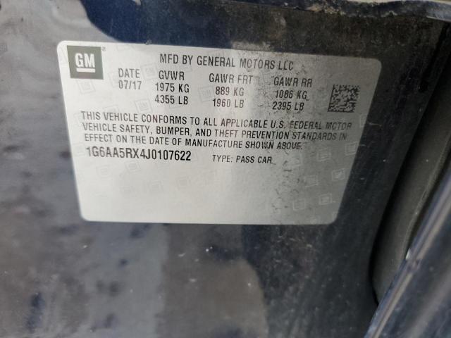 1G6AA5RX4J0107622 Cadillac ATS