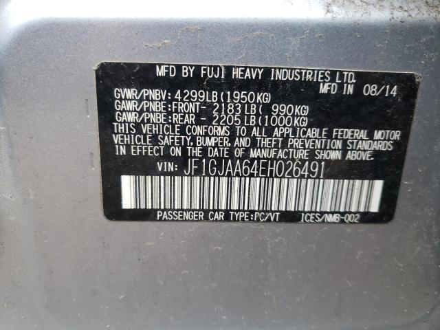 JF1GJAA64EH026491 Subaru Impreza