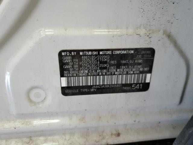 JA4AZ3A36KZ005801 Mitsubishi Outlander Se