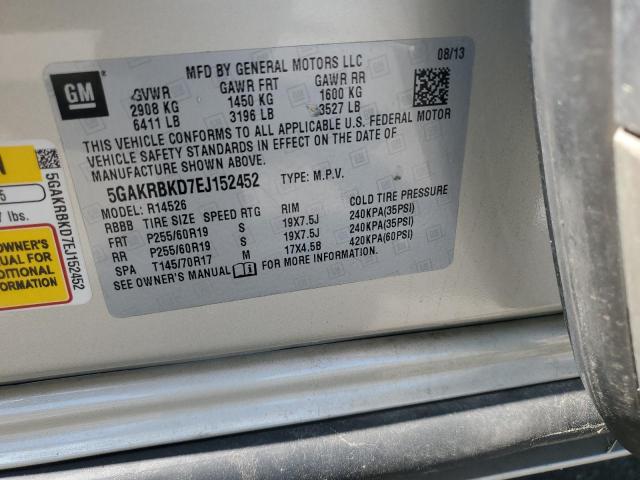 5GAKRBKD7EJ152452 Buick Enclave