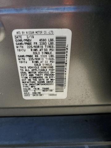 JN8AT2MT5KW262032 Nissan ROGUE S