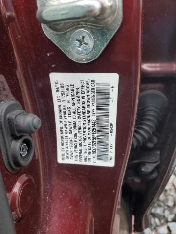 19XFB2F59FE251442 Honda Civic Lx