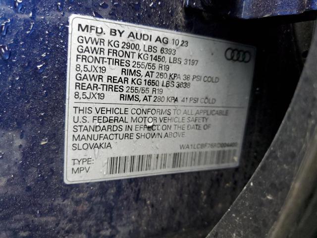 WA1LCBF76RD004400 Audi Q7 Premium Plus