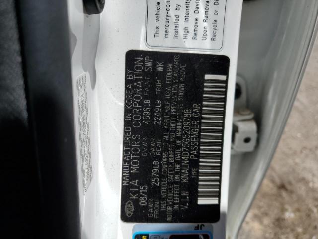 KNALN4D75G5209788 KIA Cadenza Luxury