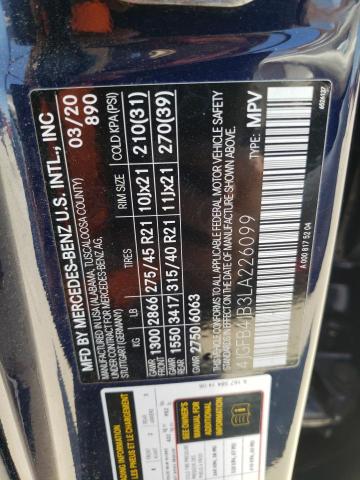 4JGFB4JB3LA226099 Mercedes-Benz GLE 350