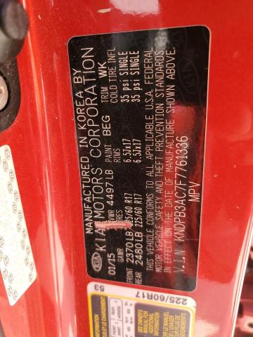 KNDPB3AC7F7761336 KIA Sportage Lx