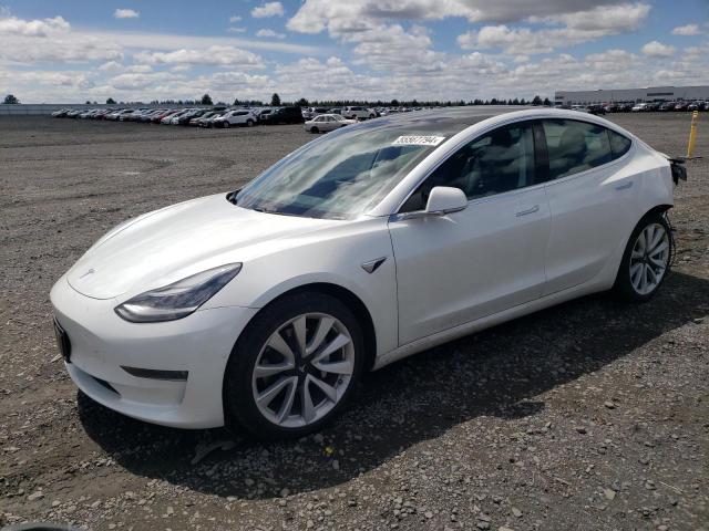 Продажа на аукционе авто 2020 Tesla Model 3, vin: 5YJ3E1EBXLF801491, номер лота: 55567794