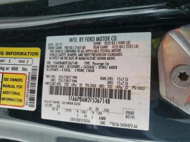 1FA6P8AM2F5367148 Ford Mustang