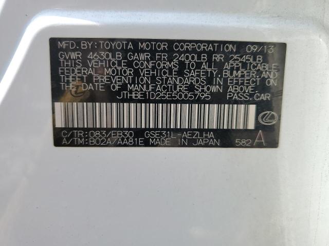 JTHBE1D25E5005795 Lexus IS 350