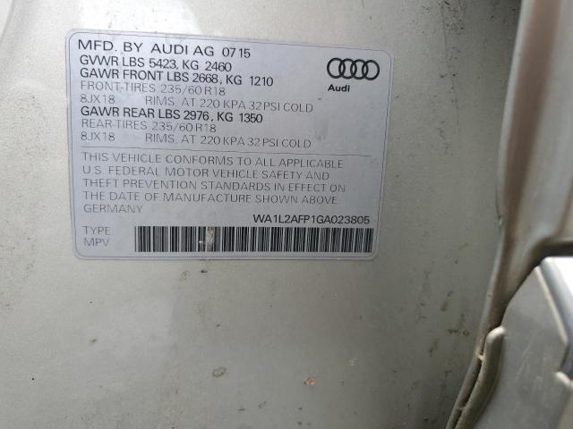 WA1L2AFP1GA023805 Audi Q5 Premium Plus