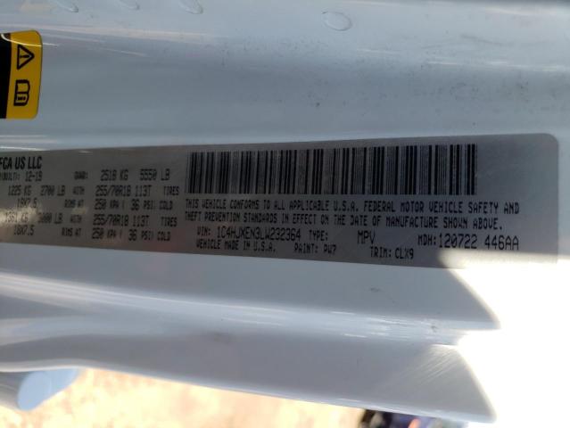 1C4HJXEN3LW232364 Jeep Wrangler Unlimited Sahara