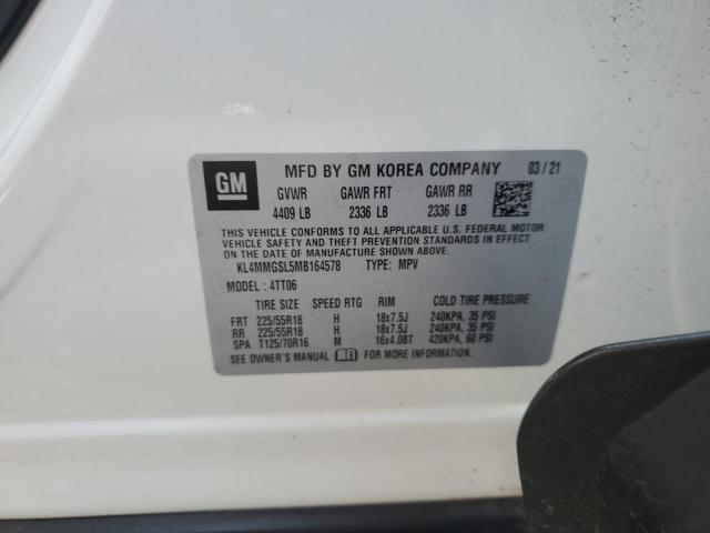 KL4MMGSL5MB164578 Buick Encore Gx Essence
