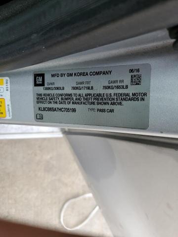 KL8CB6SA7HC705199 Chevrolet SPARK LS