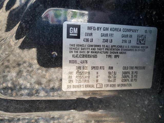 KL4CJCSB9EB561605 Buick Encore