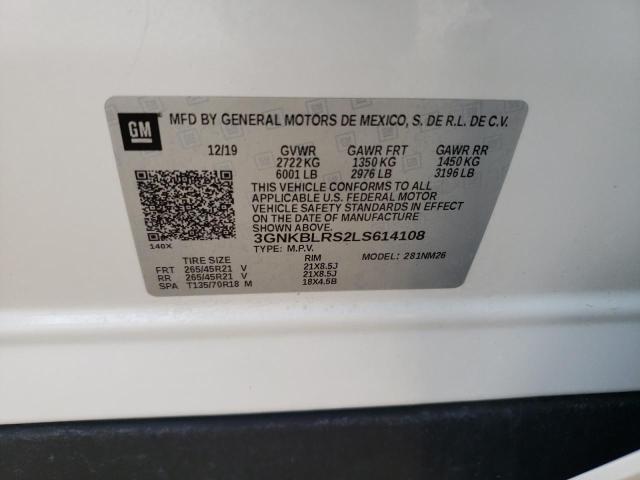 3GNKBLRS2LS614108 Chevrolet Blazer Premier