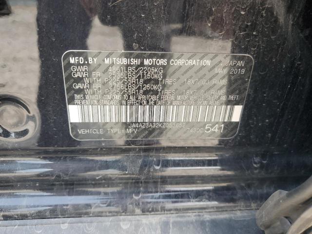 JA4AZ3A32KZ053652 Mitsubishi Outlander Se