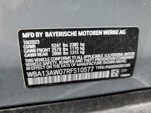 WBA13AW07RFS10577 BMW M440xi Gran Coupe