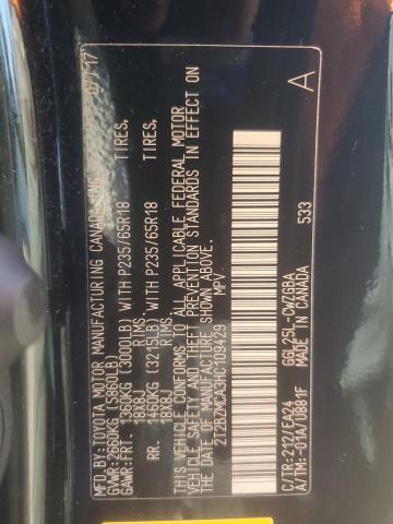 2T2BZMCA3HC109429 Lexus Rx 350 Base