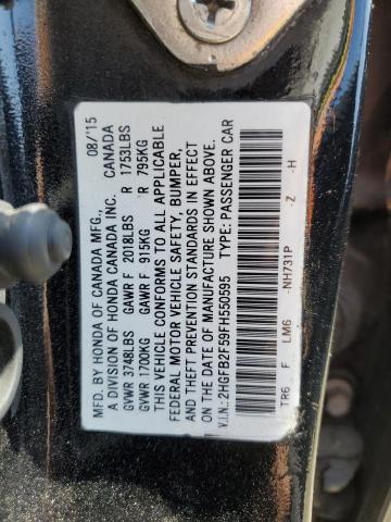 2HGFB2F59FH550595 Honda Civic Lx