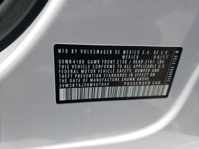 3VW2B7AJ3HM407044 Volkswagen JETTA S