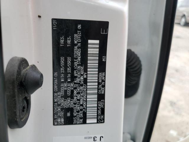 JTJHGKFA5N2024037 Lexus Rx 450h L
