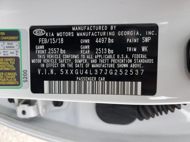 5XXGU4L37JG252537 KIA OPTIMA EX