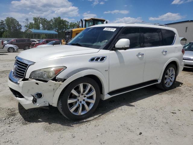 55467074 :رقم المزاد ، JN8AZ2NF0E9555136 vin ، 2014 Infiniti Qx80 مزاد بيع