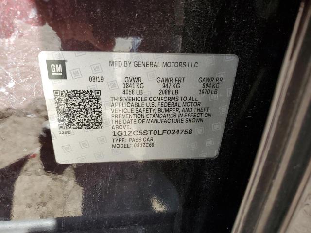 1G1ZC5ST0LF034758 Chevrolet MALIBU LS