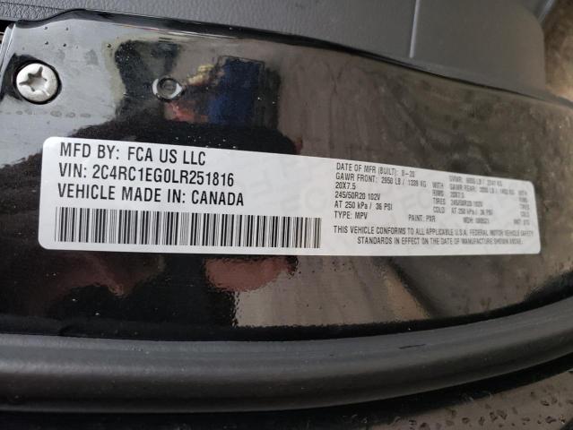 2C4RC1EG0LR251816 Chrysler Pacifica Touring L Plus