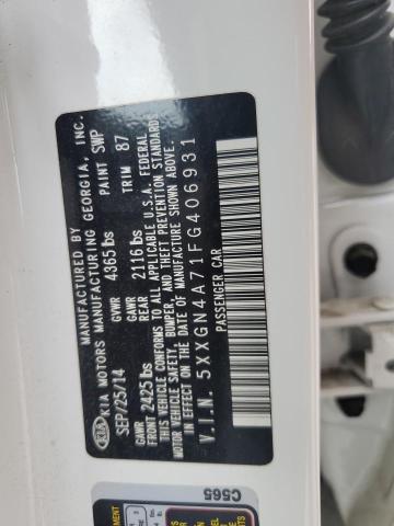 5XXGN4A71FG406931 KIA OPTIMA EX