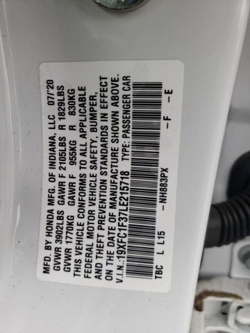 19XFC1F37LE215718 Honda CIVIC EX