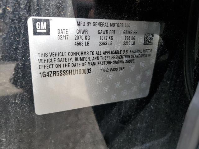 1G4ZR5SS9HU190003 Buick Lacrosse Premium