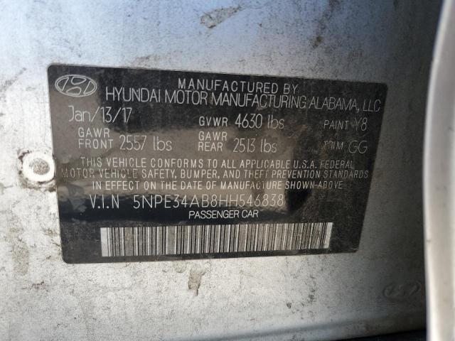 5NPE34AB8HH546838 Hyundai Sonata Sport