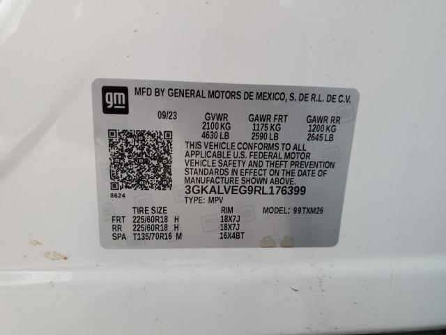 3GKALVEG9RL176399 GMC Terrain Slt