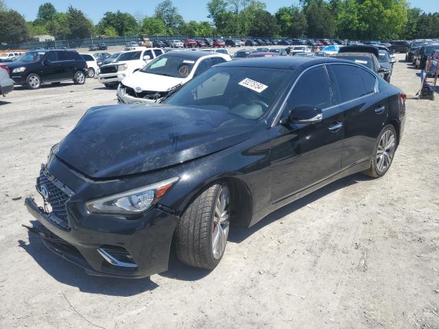 2019 Infiniti Q50 Red Sport 400 მანქანა იყიდება აუქციონზე, vin: JN1FV7AR7KM800522, აუქციონის ნომერი: 53275154