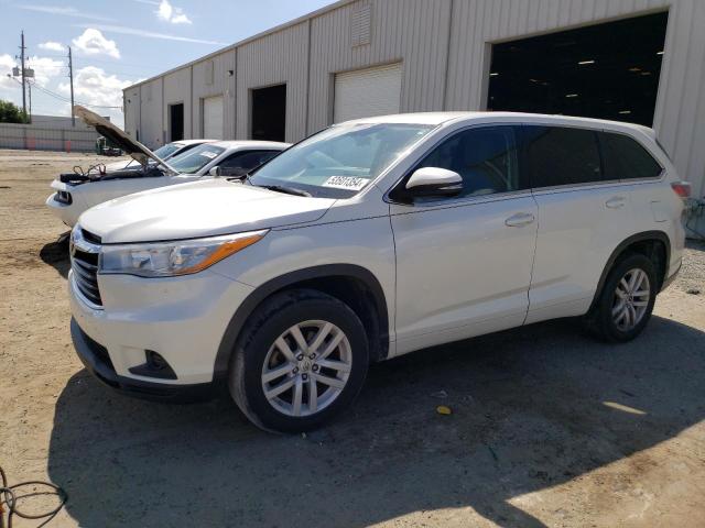 Auction sale of the 2015 Toyota Highlander Le, vin: 5TDZARFHXFS015827, lot number: 53601354