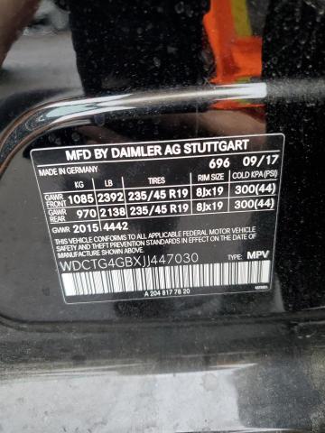WDCTG4GBXJJ447030 Mercedes-Benz Gla 250 4matic