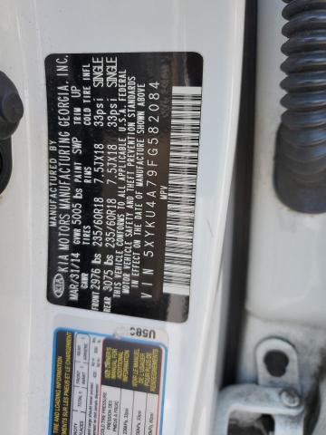 5XYKU4A79FG582084 KIA SORENTO EX