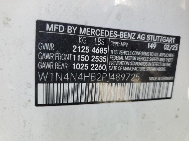 W1N4N4HB2PJ489725 Mercedes-Benz Gla 250 4matic