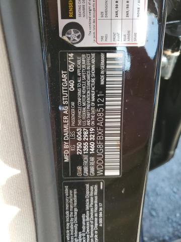 WDDUG8FBXFA085121 Mercedes-Benz S 550 4matic