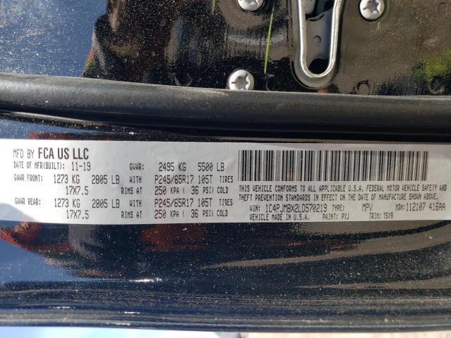 1C4PJMBX2LD570219 Jeep Cherokee Trailhawk